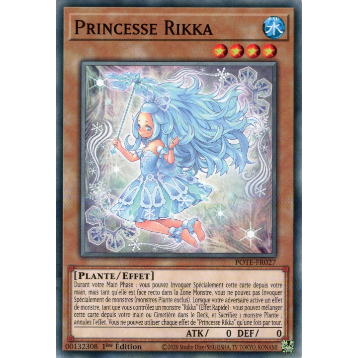 Princesse Rikka - POTE-FR027 - Carte Yu-Gi-Oh!
