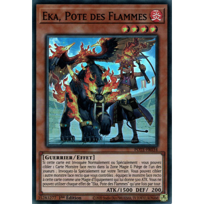 Eka, Pote des Flammes - POTE-FR034 - Carte Yu-Gi-Oh!