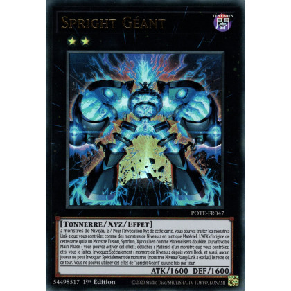 Spright Géant - POTE-FR047 - Carte Yu-Gi-Oh!