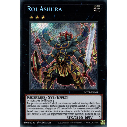 Roi Ashura - POTE-FR048 - Carte Yu-Gi-Oh!