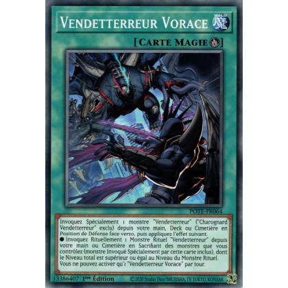 Vendetterreur Vorace - POTE-FR064 - Carte Yu-Gi-Oh!