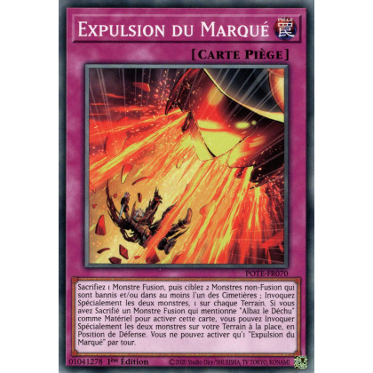 Expulsion du Marqué - POTE-FR070 - Carte Yu-Gi-Oh!