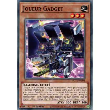Joueur Gadget - POTE-FR094 - Carte Yu-Gi-Oh!