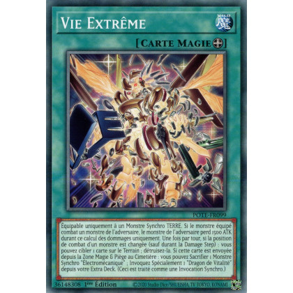 Vie Extrême - POTE-FR099 - Carte Yu-Gi-Oh!