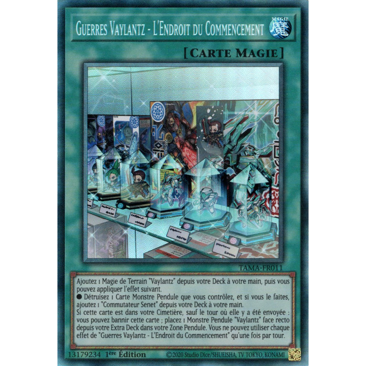Guerres Vaylantz - L'Endroit du Commencement - TAMA-FR011 (Collector's Rare) - Yu-Gi-Oh!