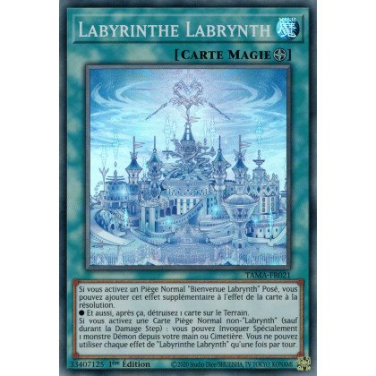 Labyrinthe Labrynth - TAMA-FR021 (Super Rare) - Yu-Gi-Oh!