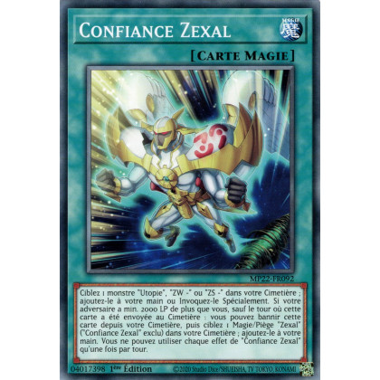 Confiance Zexal - MP22-FR092