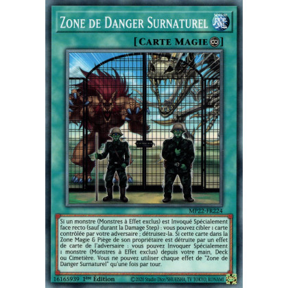 Zone de Danger Surnaturel - MP22-FR224