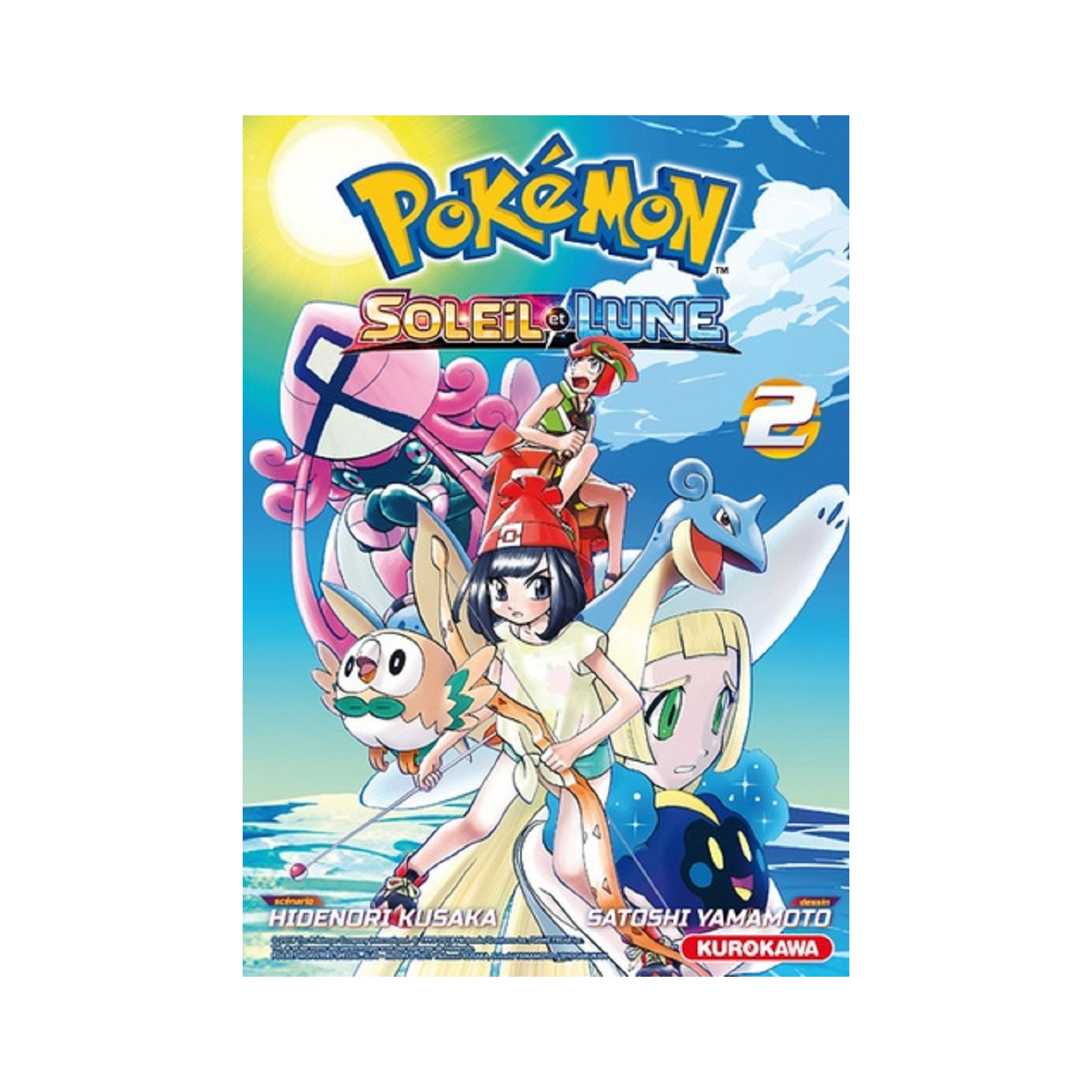 Pokémon Soleil et Lune - Tome 2 - Livre & Manga - DracauGames