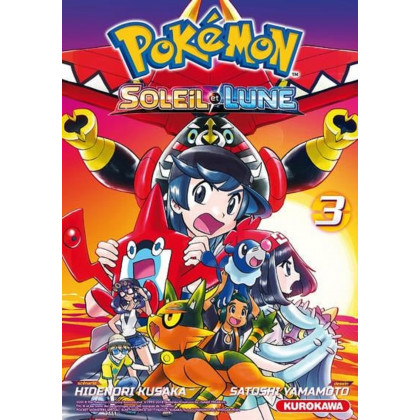 Pokémon Soleil et Lune - Tome 3 - Livre & Manga