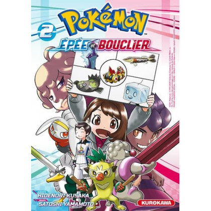 Pokémon Épée et Bouclier - Tome 2 - Livre & Manga