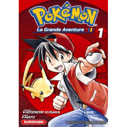 Pokémon - La Grande Aventure - Tome 1 - Livre & Manga