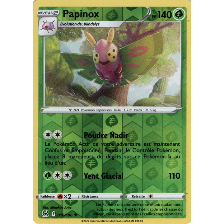 Papinox - 010/196 - Holo / Reverse - Origine Perdue EB11