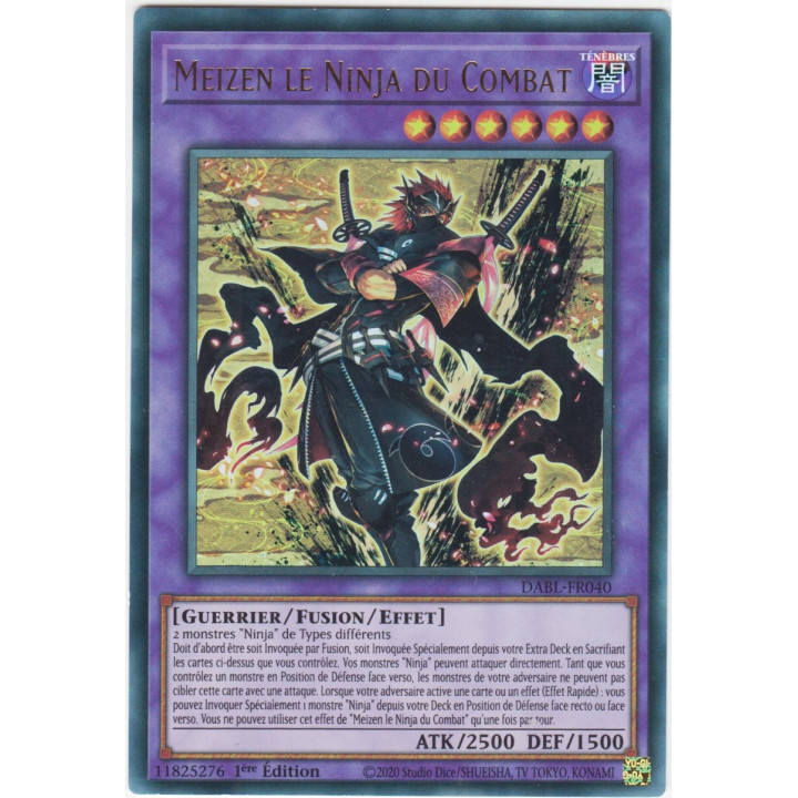Meizen le Ninja du Combat - DABL-FR040