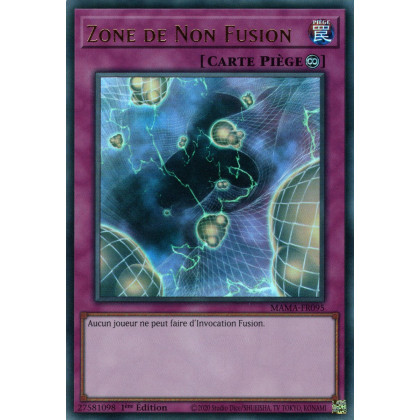 Zone de Non Fusion - MAMA-FR095
