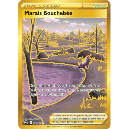 Marais Bouchebée - 213/195 - Dresseur Secrète Gold - Carte Pokémon Tempête Argentée EB12