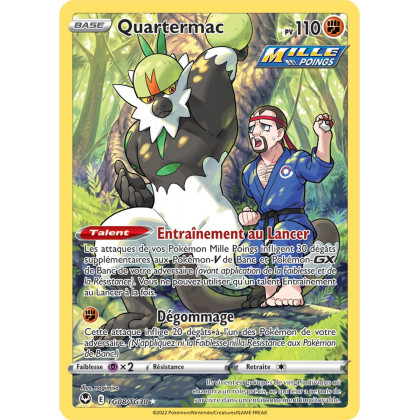 Quartermac - TG08/TG30 - Mille Poings Secrète - Carte Pokémon Tempête Argentée EB12