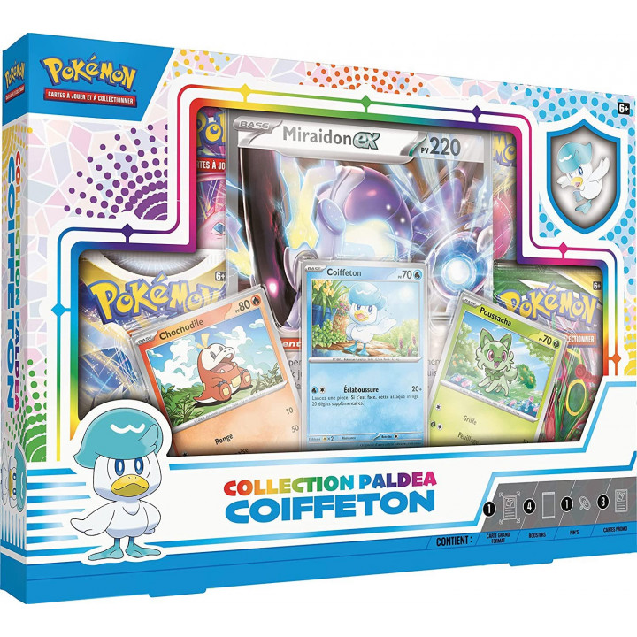 Pokémon - Coffret Collection Paldea : Coiffeton - Jumbo Miraidon EX