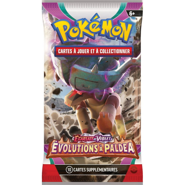 Pokémon - Booster Blister EV02 : Écarlate et Violet - Évolutions à Paldea (Blister)