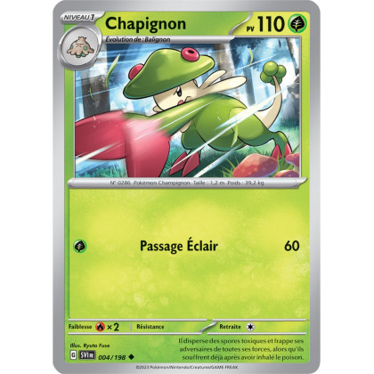 Chapignon - 004/198 - Carte Pokémon Écarlate et Violet EV01