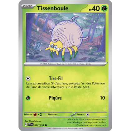 Tissenboule - 016/198 - Carte Pokémon Écarlate et Violet EV01