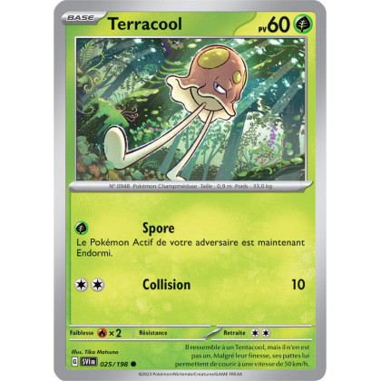 Terracool - 025/198 - Carte Pokémon Écarlate et Violet EV01