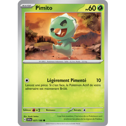 Pimito - 027/198 - Carte Pokémon Écarlate et Violet EV01