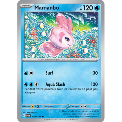Mamanbo - 048/198 - Carte Pokémon Écarlate et Violet EV01