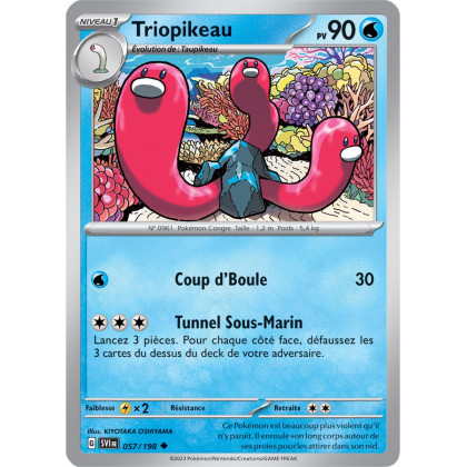 Triopikeau - 057/198 - Carte Pokémon Écarlate et Violet EV01