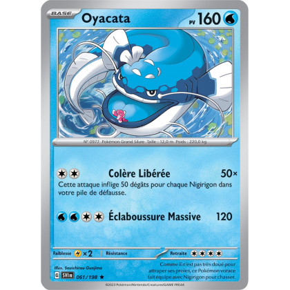 Oyacata - 061/198 - Carte Pokémon Écarlate et Violet EV01