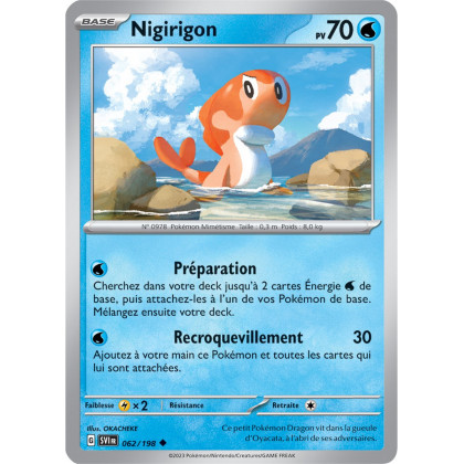 Nigirigon - 062/198 - Carte Pokémon Écarlate et Violet EV01