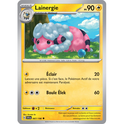 Lainergie - 067/198 - Carte Pokémon Écarlate et Violet EV01