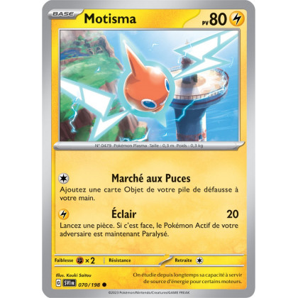 Motisma - 070/198 - Carte Pokémon Écarlate et Violet EV01