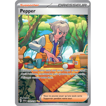 Pepper - 249/198 - Carte Pokémon Écarlate et Violet EV01