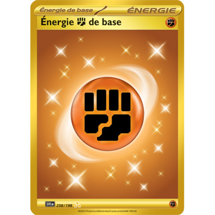 Énergie Combat - 258/198 - Carte Pokémon Écarlate et Violet EV01