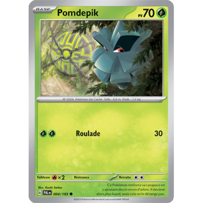 Pomdepik - 004/193 - Carte Pokémon Évolutions à Paldea EV02