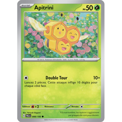 Apitrini - 008/193 - Carte Pokémon Évolutions à Paldea EV02