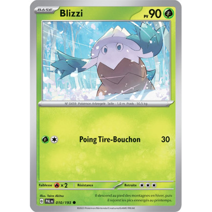 Blizzi - 010/193 - Carte Pokémon Évolutions à Paldea EV02