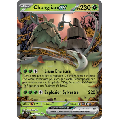 Chongjian EX - 027/193 - Carte Pokémon Évolutions à Paldea EV02