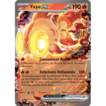 Yuyu EX - 040/193 - Carte Pokémon Évolutions à Paldea EV02