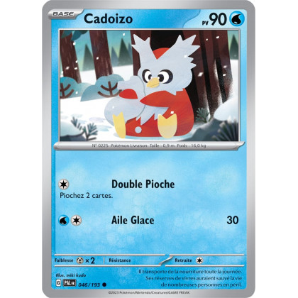 Cadoizo - 046/193 - Carte Pokémon Évolutions à Paldea EV02