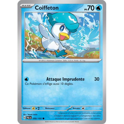 Coiffeton - 050/193 - Carte Pokémon Évolutions à Paldea EV02