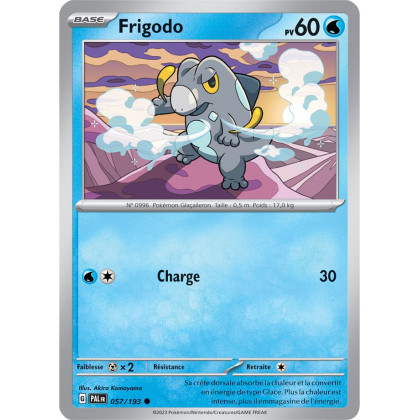 Frigodo - 057/193 - Carte Pokémon Évolutions à Paldea EV02