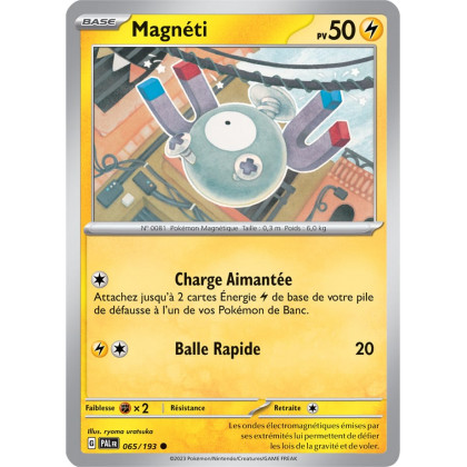 Magnéti - 065/193 - Carte Pokémon Évolutions à Paldea EV02