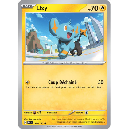 Lixy - 069/193 - Carte Pokémon Évolutions à Paldea EV02