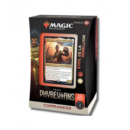 Magic The Gathering - Tous Phyrexians - Deck Commander Eveil de la Rébellion