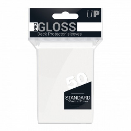 Ultra Pro - Protèges Cartes Standard - 50 Sleeves Blanc