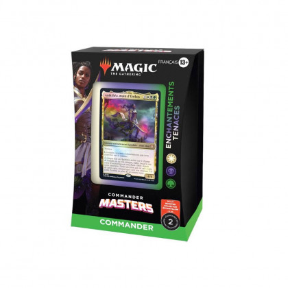 Magic The Gathering - Deck Commander Masters : Enchantements Tenaces