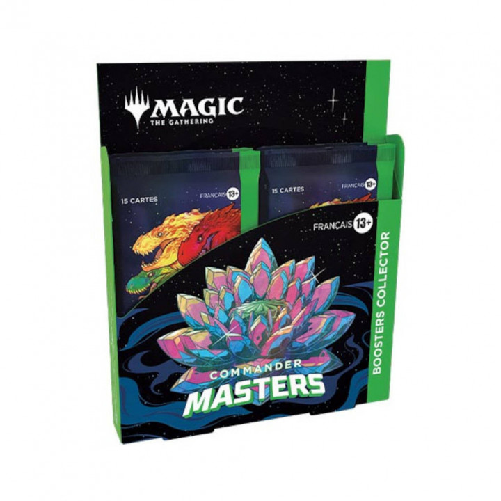 Magic The Gathering : Commander Masters - Display 4 Boosters Collector