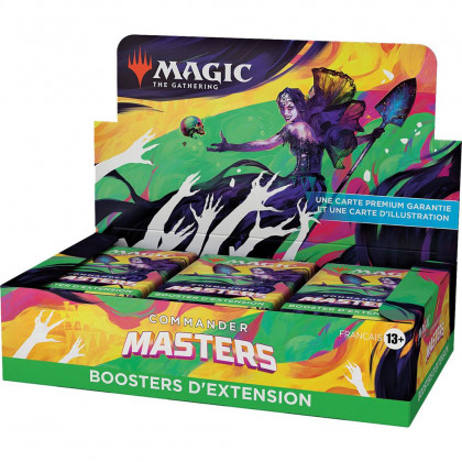Magic The Gathering : Commander Masters - Display 24 Boosters d'Extension